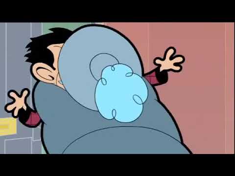 Mr. Bean cartoon kiss