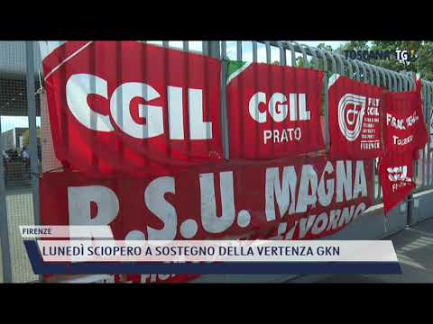 2021-07-16 FIRENZE - LUNEDÌ SCIOPERO A SOSTEGNO DELLA VERTENZA GKN