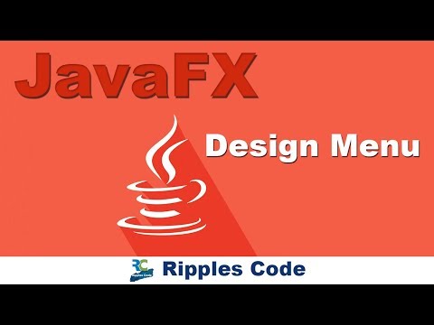 JAVAFx Tutorial 20- SceneBuilder Menu