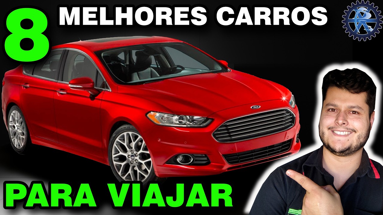 8 MELHORES CARROS para VIAJAR | Desempenho, Conforto e Segurança