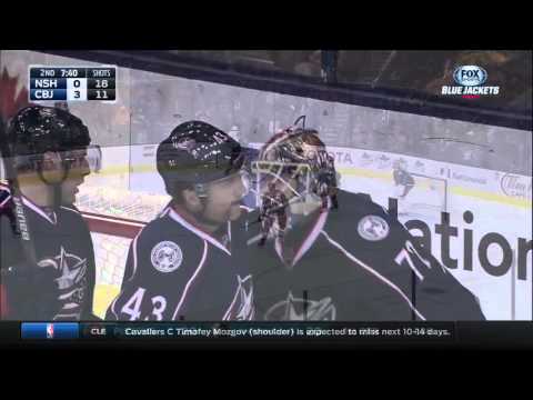 Predators @ Blue Jackets Highlights 11/20/15