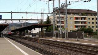 preview picture of video 'Swiss Rail at Dietikon'