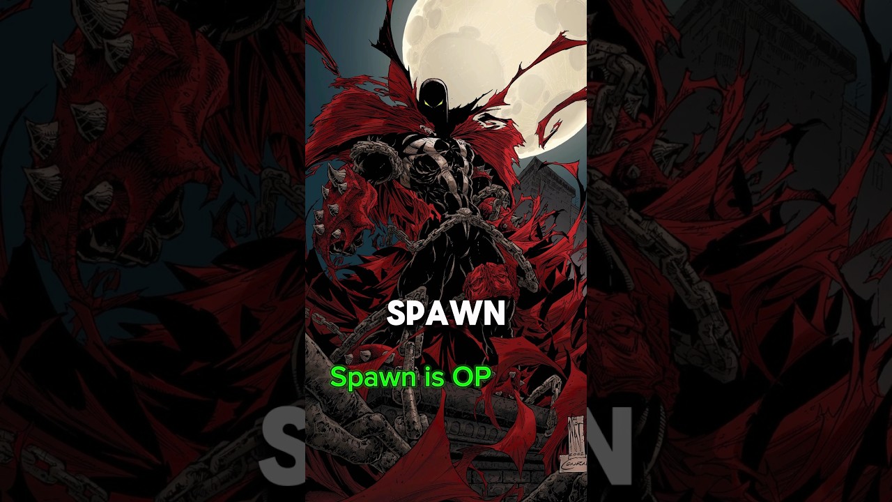 Spawn was to OP #spawn #dccomics