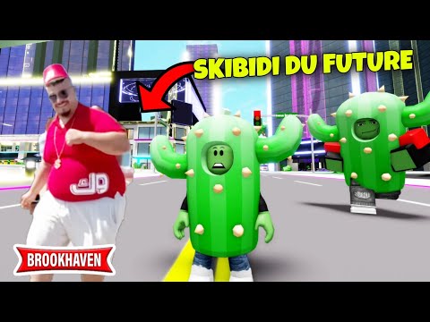 SKIBIDI DOP DOP FUTURISTE A UN GROOS PROBLÈME ... ! ROBLOX - BROOKHAVEN