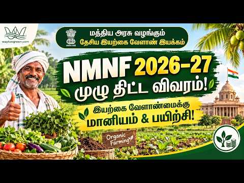 இயற்கை விவசாயத்திற்கு அரசு உதவி! 🌱 NMNF திட்டம் | ஏக்கருக்கு ₹8,000 வரை? முழு விவரம்