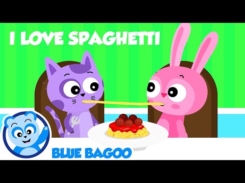 I Love Spaghetti (Days of the Week Song) |  The Mimbles on Blue Bagoo
