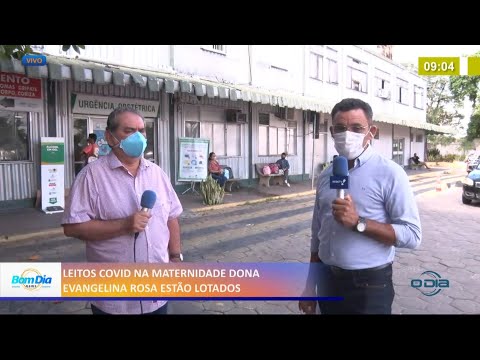 Leitos para Covid-19 na Maternidade Evangelina Rosa atingem lotação 17 03 2021