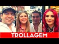 TROLLAGEM FINGINDO SER GRINGO BATE PAPO INTERNACIONAL EM LONDRES GABRIEL POLIGLOTA