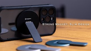 【Amazonで大人気‼︎】超便利！MagSafe対応スマホスタンドの開封&レビュー【Magtame】