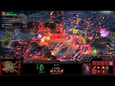 SC2 Co-Op Oblivion Express ▏ "Well Trained" Alarak GamePlay [Prestige : Shadow of Death]