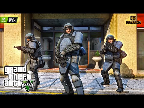 GRAND THEFT AUTO 5 | NEXT GENERATION ULTRA REALISTIC GRAPHICS MOD | WALKTHROUGH PART 37 | 4K HDR