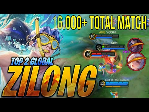 Calon Top 1 Global Zilong 14.000+ Match By SkyWave