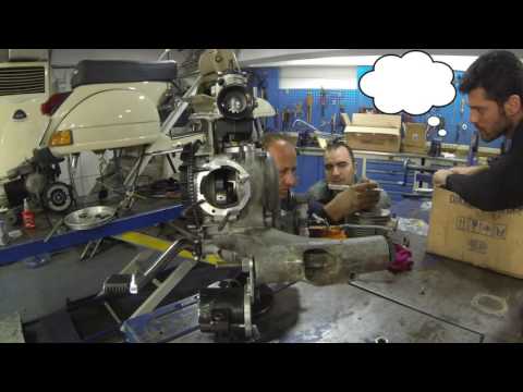 Vespa Px 221 Malossi Tuning and Xmax400 Race