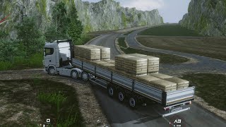 Toe3, Cement Bag Delivery From Zurich to Quarry: Truckers of Europe 3, Mobile GamePlay Cinematic