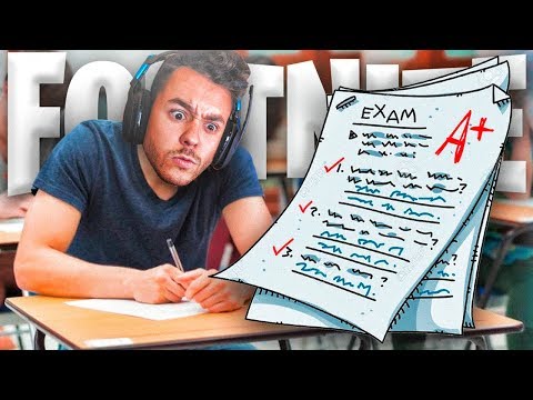 THE FORTNITE EXAM 📝 - TheGrefg