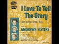 Let the Lower Lights Be Burning ~ The Andrews Sisters with Victor Young and His Orchestra (1951)