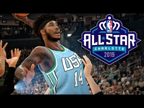 Tomahawk PUTBACK DUNK In Rising Star Game! NBA 2K19 My Career Gameplay