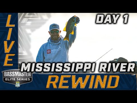 2022 Bassmaster LIVE at MISSISSIPPI RIVER - Day 1 (FRIDAY)
