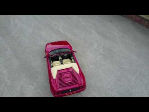 Ferrari f355 spider aerial view