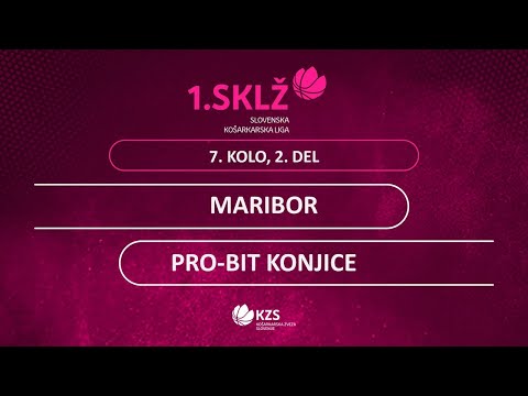 Maribor : Pro-Bit Konjice - 7. kolo, 2. del - 1. Ž SKL - Sezona 2020/21 - 1/4