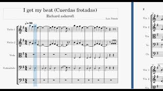 I get my beat - Richard Ashcroft - Partitura  (sheet music)
