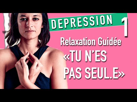 Yoga for DEPRESSION - Guided Relaxation "You are not ALONE" | "First Aid Kit" Program