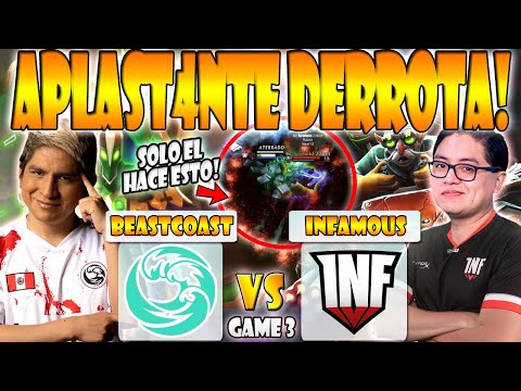 BEASTCOAST VS INFAMOUS BO3[GAME 3]K1 HECTOR VS MNZ - DPC SA 2023 TOUR 1: DIVISION 1-DOTA 2