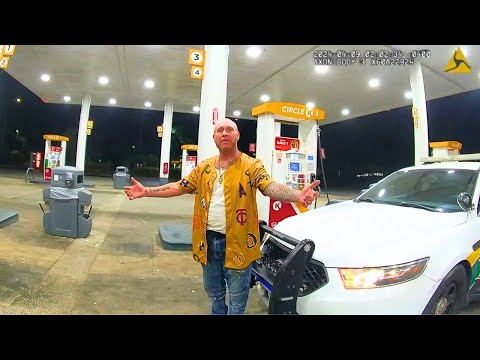 Big Bully Meets No-Nonsense Cop