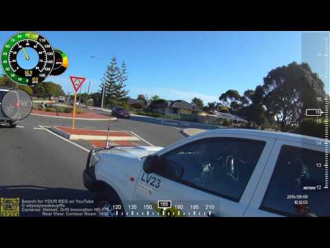 1EUX294 MGIF at Roundabout Results in Collision