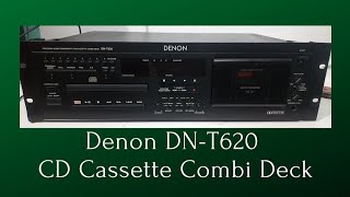 Video thumbnail for Sold - DENON DN-T620 CD Cassette Combi Deck | Contact +91 8279431088 | Vintage Audio Memories by Vintage Audio Memories