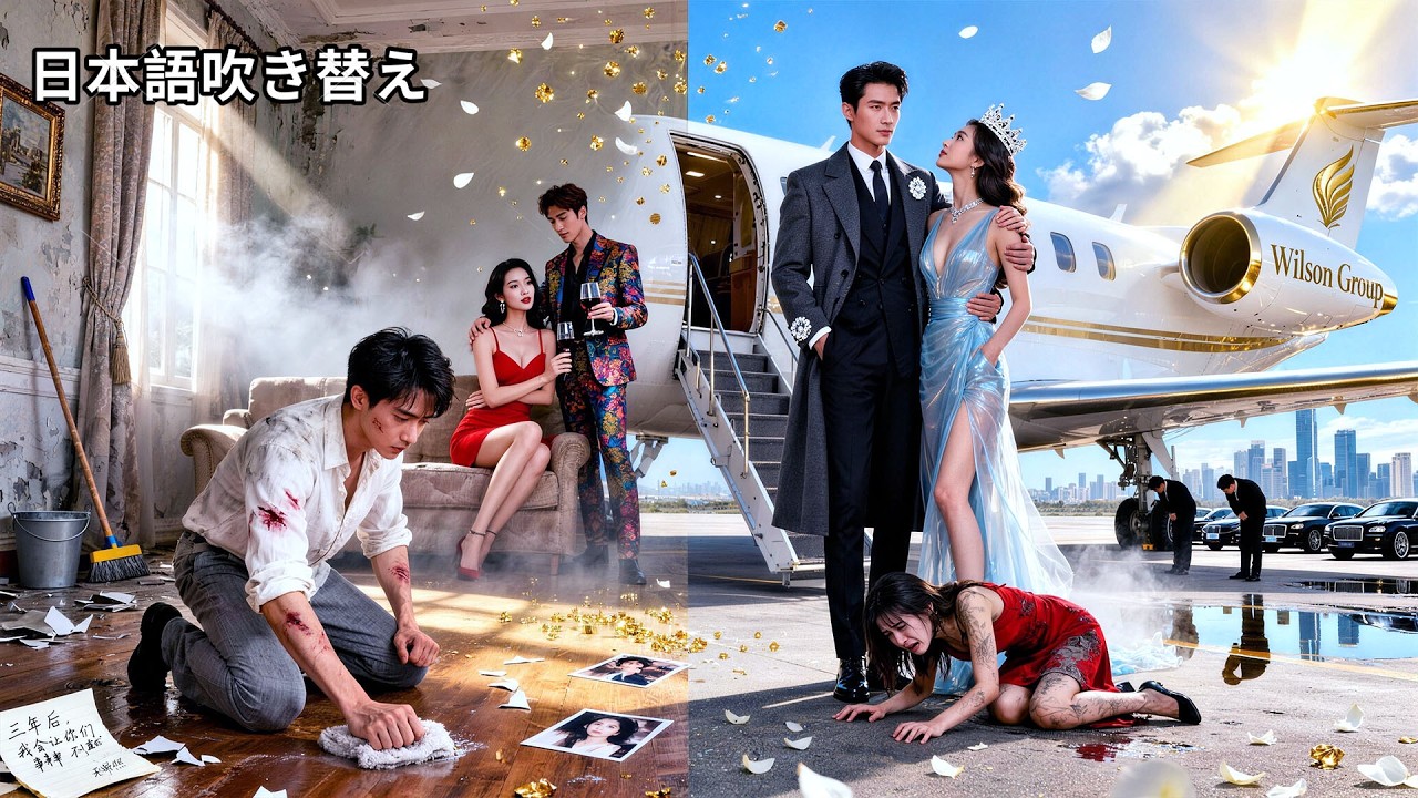 【日本語吹き替え】保姆の息子から世界の頂点へ！2年間の身分違いの恋を踏みにじられ、3年後に復讐の芸術展を開催。絶世の美女社長と腕を組み、元カノの後悔の涙を嘲笑う。