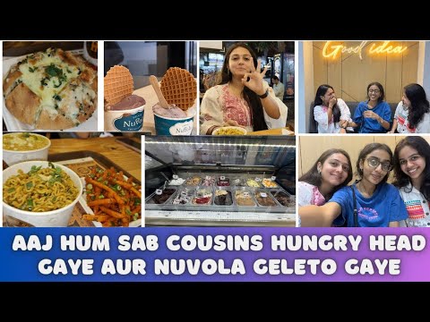 Shark Tank Me Aaye Hungry Head Ki Maggi Variety Khayi | Uske Baad Nuvola Gelato Khaya Sabne l Vlog