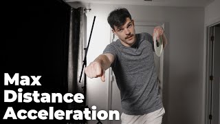 When to Accelerate for Max Distance