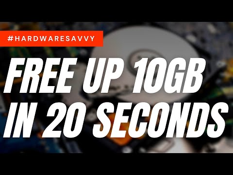 How to Free Up 10GB of Drive Space in 10 Seconds