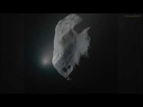 Landing on a comet for the first time, ESA's Rosetta space probe.