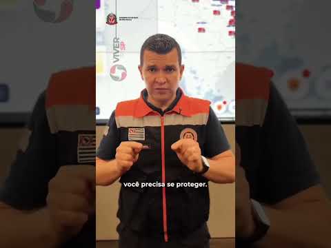 Defesa Civil alerta para ventos de até 100 km/h em São Paulo entre quinta (6) e sábado (8).