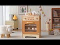 Robud ROBUD Toy Dishwasher, Caramel Wood Caramel Robud ROBUD Toy Dishwasher, Caramel Wood Caramel