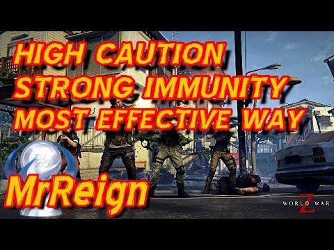 World War Z PS4 Pro - High Caution - Strong Immunity - The Most Effective Way Trophy Guides