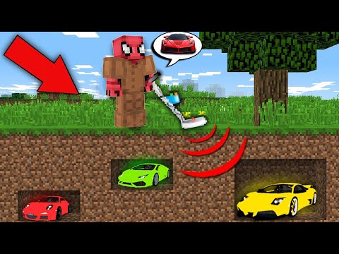 DEDEKTÖR İLE ARABA ARAMAK!  - Minecraft