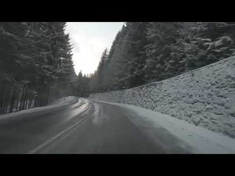 Alpenstraße im Winter. Teil 2 ( 4 K )