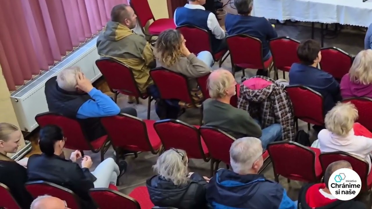 Chránime si naše - Stretnutie s verejnosťou - Bánov 17. 10. 2024 - krátky zostrih