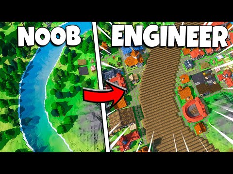 I spent 69,420 years building the ULTIMATE BRIDGE in Settlement Survival!