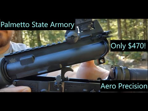 My "cheap" $470 Palmetto State Armory/Aero Precision AR-15 build review