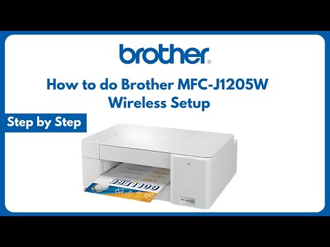 Thumbnail for Brother MFC-J1205W Wireless Setup
