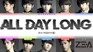 Download lagu ZE:A (제국의아이들) – All Day Long (하루종일) [Han|Rom|Eng] Color Coded Lyrics mp3