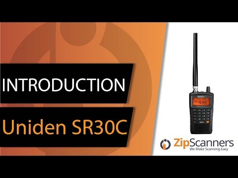 Uniden SR30C Police Scanner | Introduction