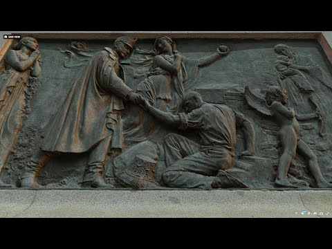 La Caridad Real - Monument to Alfonso XII - 3D Animation