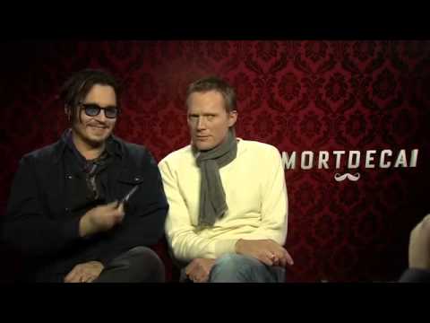 Johnny Depp  'Crime caper movies are cool   I'll do more' Mortdecai interview with Paul Bettany
