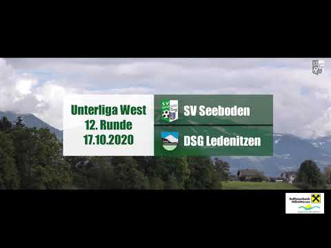 SV Seeboden : DSG Ledenitzen, 17.10.2020