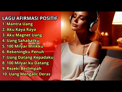 10 Lagu Afirmasi Positif, Kumpulan Lagu Afirmasi Positif, Lagu Afirmasi Uang Mengalir Deras 💕